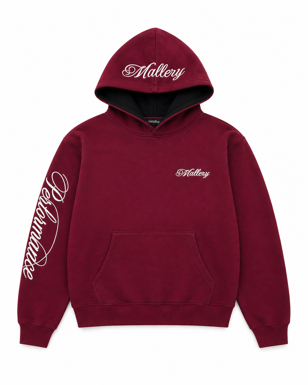 Mallery Burgundy Hoodie