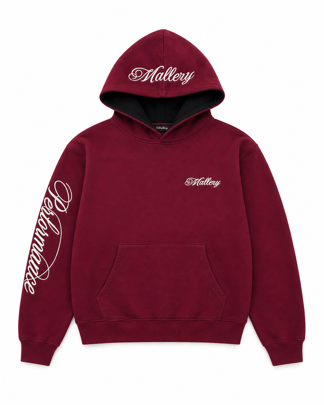 Mallery Burgundy Hoodie