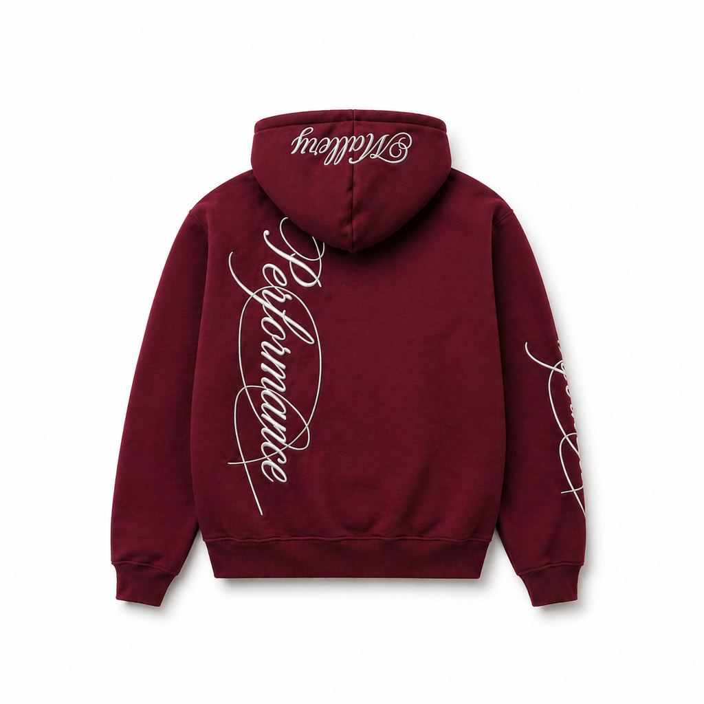 Mallery Burgundy Hoodie